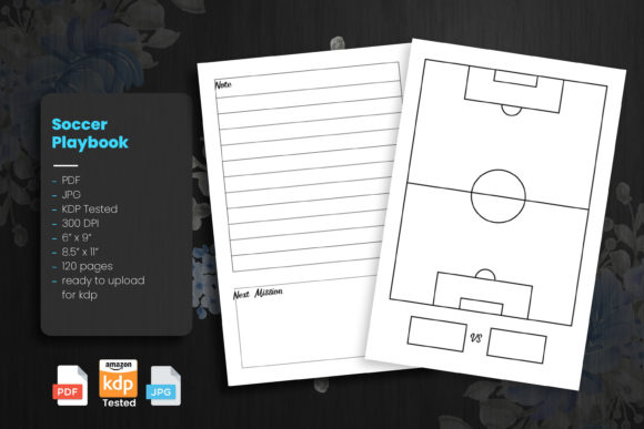 Comprehensive Guide to the Soccer Playbook Notebook KDP Interior