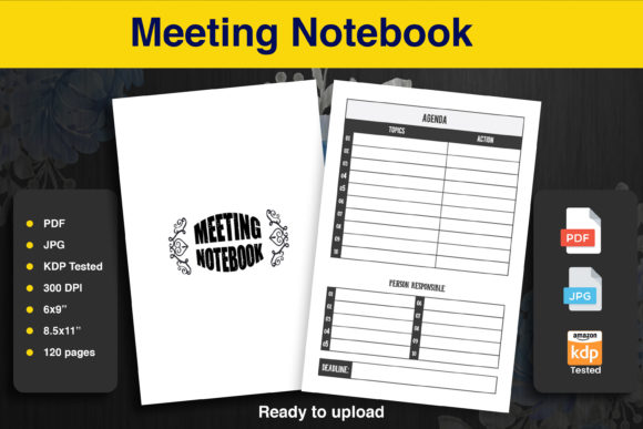 Effortless KDP Interior Meeting Minutes Log