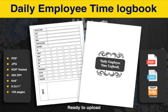 Effortless Time Tracking with Daily Employee Logbook KDP