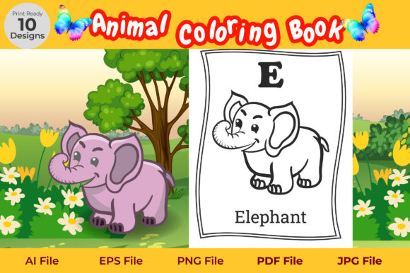 Engaging Animal Coloring Book Pages for Kids