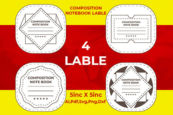 Enhance Your Brand with Composition Notebook Labels 8