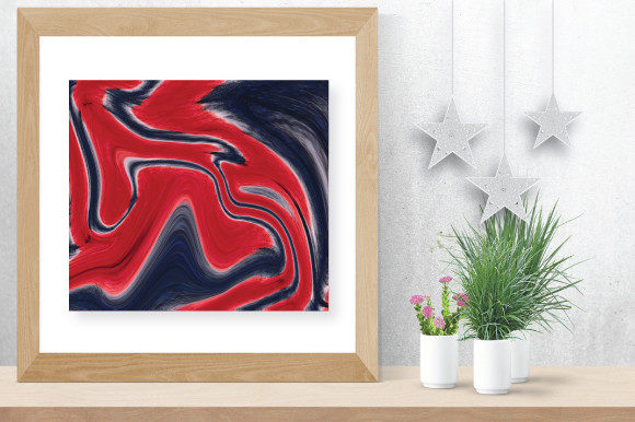 Explore Spiral Tie-dye Background Wall Art 586