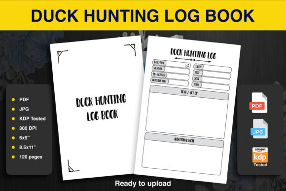 Explore the Outdoors with a Duck Hunting Log Book