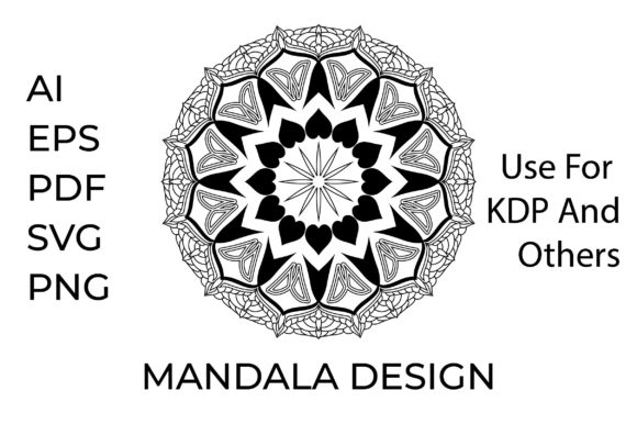 Exploring the Versatility of Mandala KDP Coloring Pages