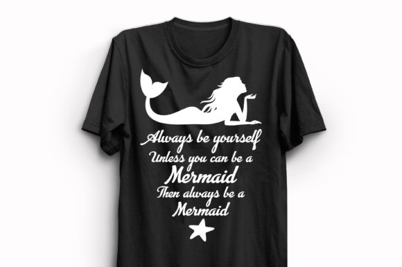 New Trendy Mermaid T-Shirt Design 5
