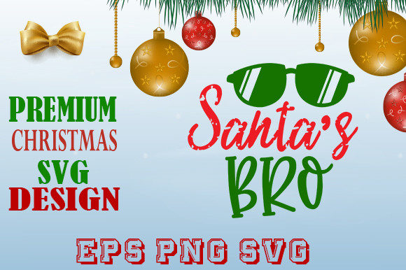 Santas Bro Christmas T Shirt Design: A Unique Holiday Must-Have