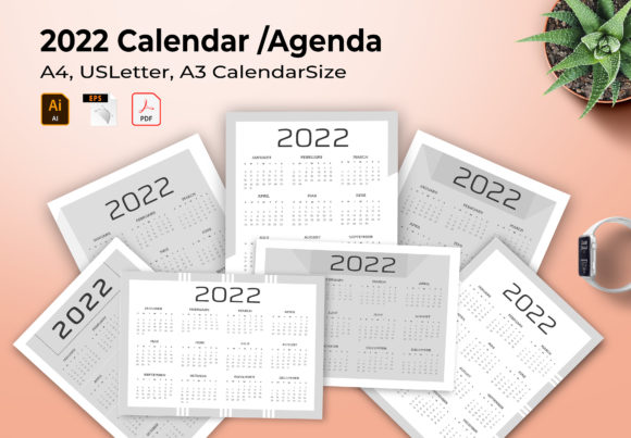 Stay Organized with the 2022 Calendar Agenda
